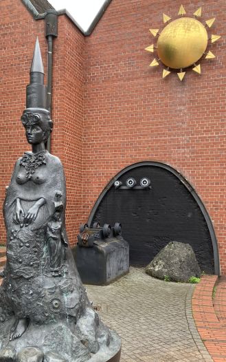 Kunst in der Fußgängerzone GE