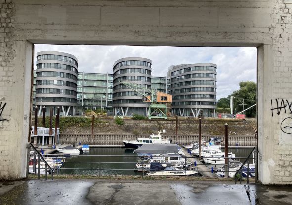 Ausblick Innenhafen
